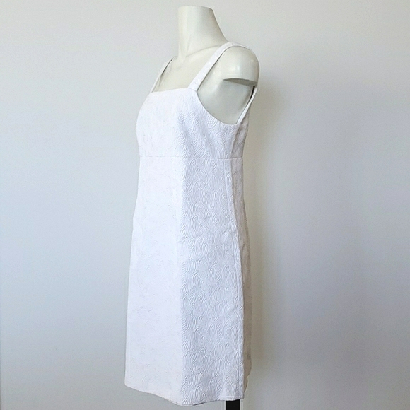 Michael Kors White Dress, Size 10 - Picture 3 of 8